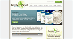 Desktop Screenshot of gardenspotdist.com